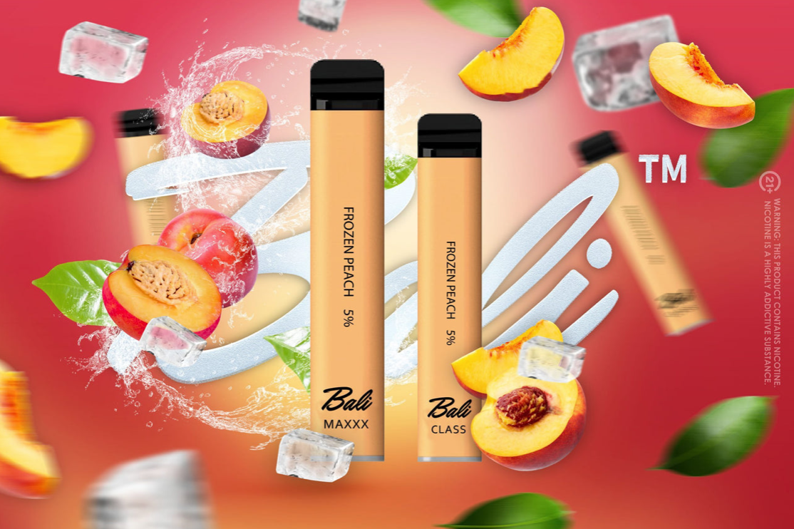 Bali Maxxx Frozen Peach – Disposable Vape Flavors